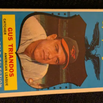 1959 Topps Gus Triandos #568 All Star Baseball Card