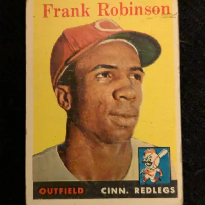1958 Topps Frank Robinson #285 Baseball Card - Cincinnati Redlegs