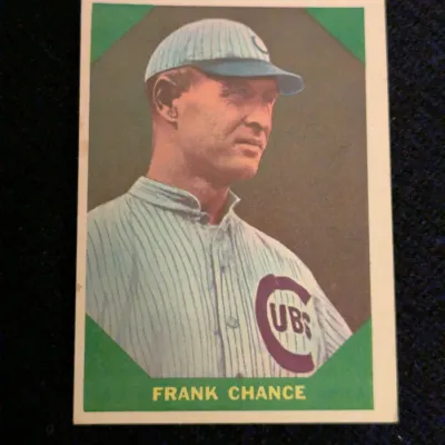1961 Fleer Baseball Greats Frank Chance #50 Trading Card