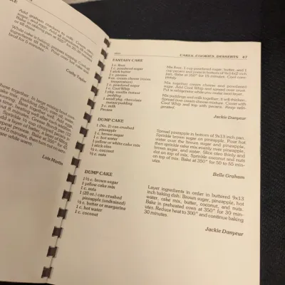 1987 Friendly Free Will Baptist Church Cookbook