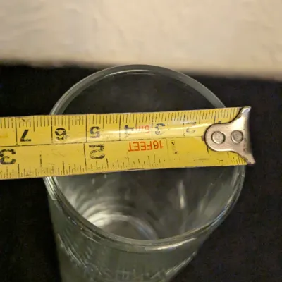 Jack Daniel's Old No. 7 Embossed Snowflake Highball Glass