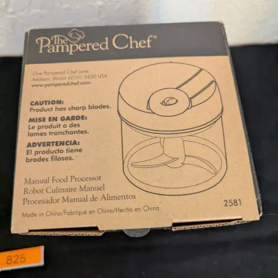 The Pampered Chef Manual Food Processor 2581