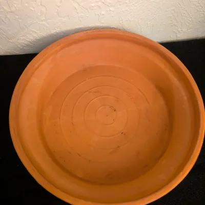 Terracotta Clay Planter Saucer - 11 Inch