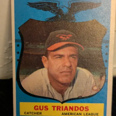 1959 Topps Gus Triandos #568 All Star Baseball Card
