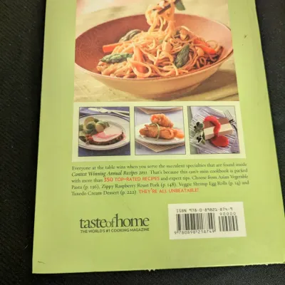 Taste of Home Contest Winning Annual Recipes 2011 Cookbook