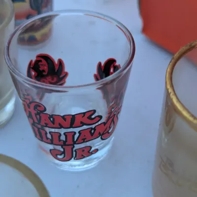 Large Collection of Vintage Novelty and Souvenir Shot Glasses