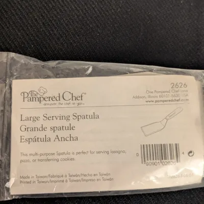 The Pampered Chef Large Serving Spatula #2626 - New in Package