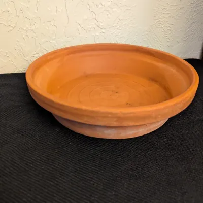 Terracotta Clay Planter Saucer - 11 Inch