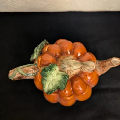Ceramic Pumpkin Teapot with Lid