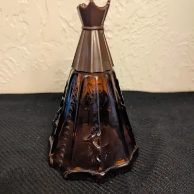 Vintage Avon Wild Country Indian Tepee After Shave Bottle