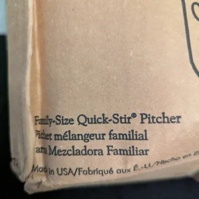 Pampered Chef Family-Size Quick-Stir Pitcher