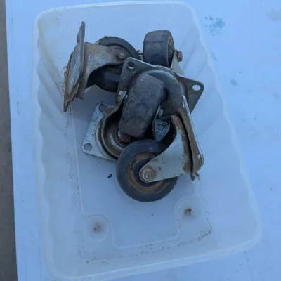 Set of 4 Heavy Duty Swivel Caster Wheels