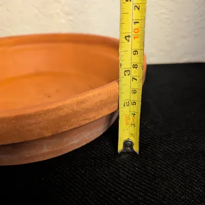 Terracotta Clay Planter Saucer - 11 Inch