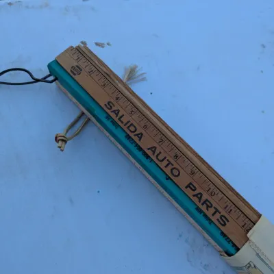 Vintage Wooden Advertising Yardsticks & Rulers Bundle