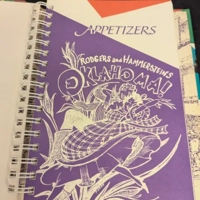 "Applause: Oklahoma's Best Performing Recipes" Spiral Cookbook