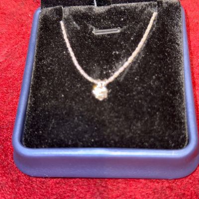 Sale Photo Thumbnail #7: 14K.&Diamond necklace