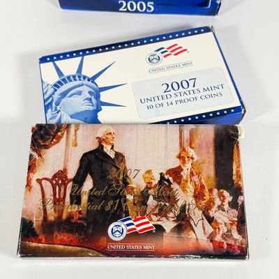LOT 50: United States Mint Proof Sets - 2005-2009