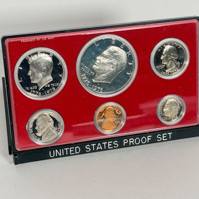 LOT 57: Various United States Mint Proof Coins - 1970s / 80s