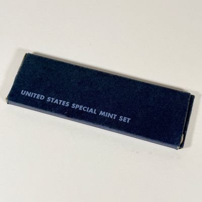 LOT 42: Two U.S. Proof Sets - 1956 w/ 90% Silver Franklin Half, Quarter and Dime, and 1966 w/ 40% Silver Kennedy Half