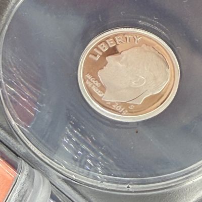 LOT 115: Three ANACS Graded PR70 DCAM and Slabbed 2019-S .999 Fine Silver US Coins - 2 Quarters, 1 Dime - All Certified # 244 of 973