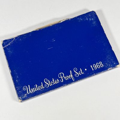 LOT 53: United States Mint Proof Sets - 1968-1971 - 40% Silver Half Dollars