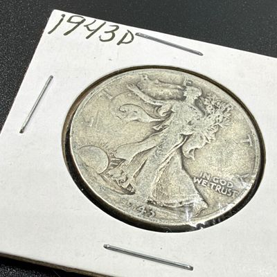 LOT 68: Collection of Walking Liberty Half Dollars - 90% Silver - Six U.S. Coins