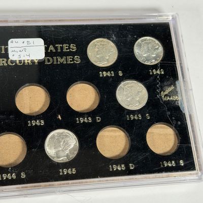 LOT 58: Mixed Lot of Vintage / Antique U.S. Coins - Mostly Silver