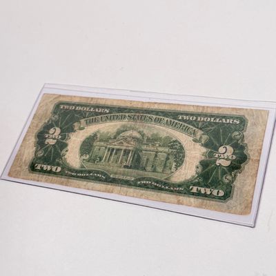 LOT 21: Collection of U.S. $2 Bills - One 1976 w/ First Day Stamp
