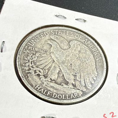 LOT 67: Collection of Walking Liberty Half Dollars - 90% Silver - Six U.S. Coins