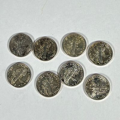 LOT 58: Mixed Lot of Vintage / Antique U.S. Coins - Mostly Silver