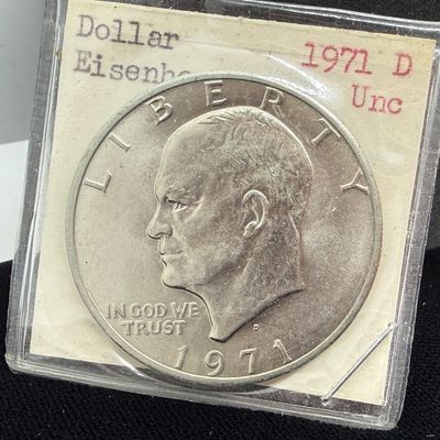 LOT 76: Collection of Eisenhower Dollar Coins