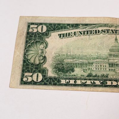 LOT 26: Vintage U.S. Series 1929 $50 Federal Reserve Bank Note - Federal Reserve Bank of Kansas City