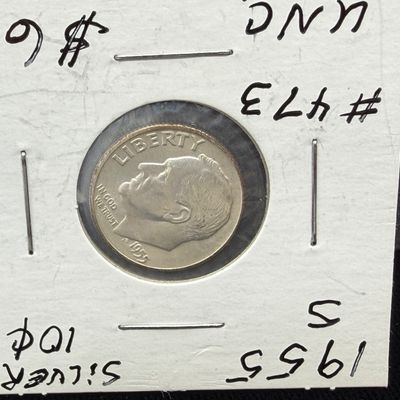LOT 80: Collection of 90% Silver US Roosevelt Dimes - 7 Coins