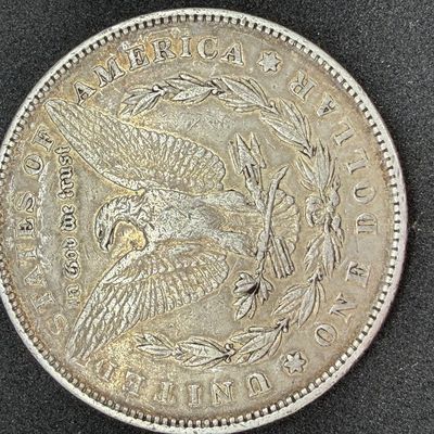LOT 112: 1878 Morgan Silver Dollar Coin