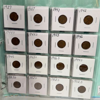 LOT 6: Big Collection of Lincoln Head Wheat Pennies