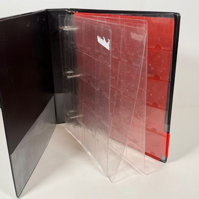 LOT 2: Coin Collectition Holding / Display Supplies - Slab Box, Binders, Books