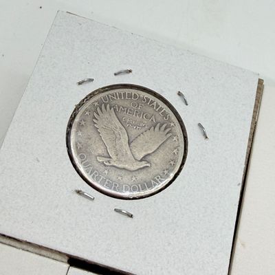 LOT 119:Five Standing Liberty 90% Silver US Quarters