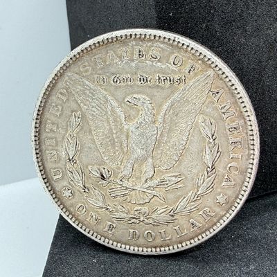 LOT 112: 1878 Morgan Silver Dollar Coin