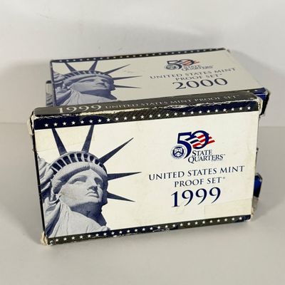 LOT 49: United States Mint Proof Sets - 1999-2004