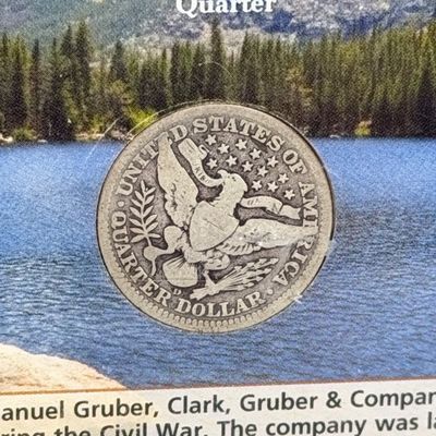 LOT 43: 1906 First Year Denver Mint Silver U.S. Coin Set - Barber Half Dollar, Quarter and Dime