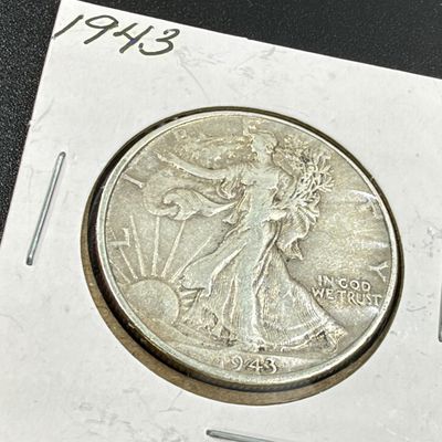LOT 68: Collection of Walking Liberty Half Dollars - 90% Silver - Six U.S. Coins