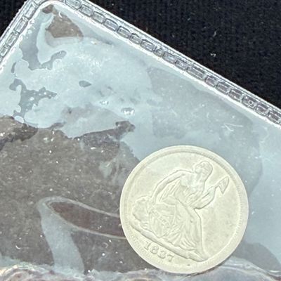 LOT 75: Collection of Seated Liberty US Dimes and More