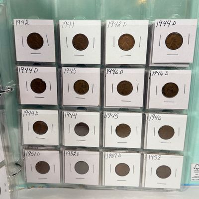 LOT 6: Big Collection of Lincoln Head Wheat Pennies