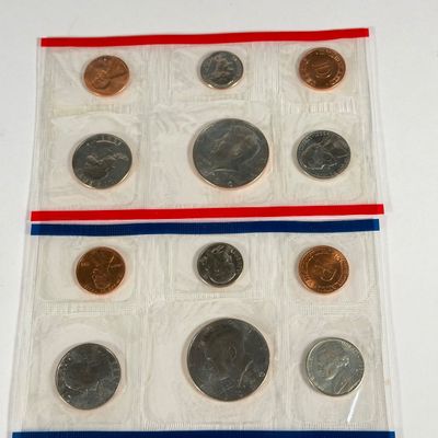 LOT 57: Various United States Mint Proof Coins - 1970s / 80s