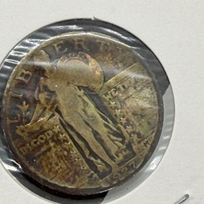 LOT 119:Five Standing Liberty 90% Silver US Quarters