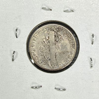 LOT 123: Collection of Mercury Dimes - 90% Silver - 12 U.S. Coins