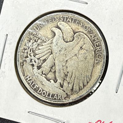 LOT 65: Collection of Walking Liberty Half Dollars - 90% Silver - Six U.S. Coins