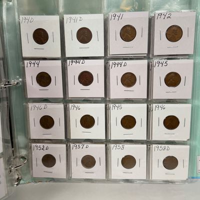 LOT 6: Big Collection of Lincoln Head Wheat Pennies