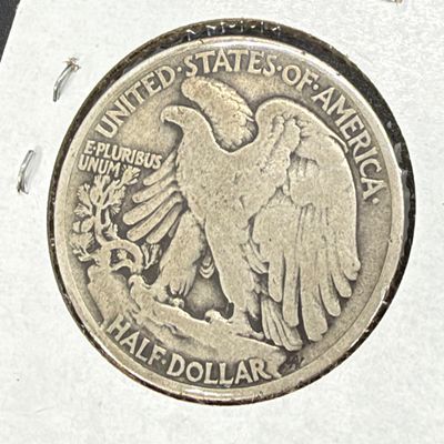 LOT 63: Collection of Walking Liberty Half Dollars - 90% Silver - Six U.S. Coins