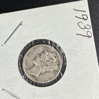 LOT 70: Collection of Barber Dimes - 90% Silver - 11 U.S. Coins